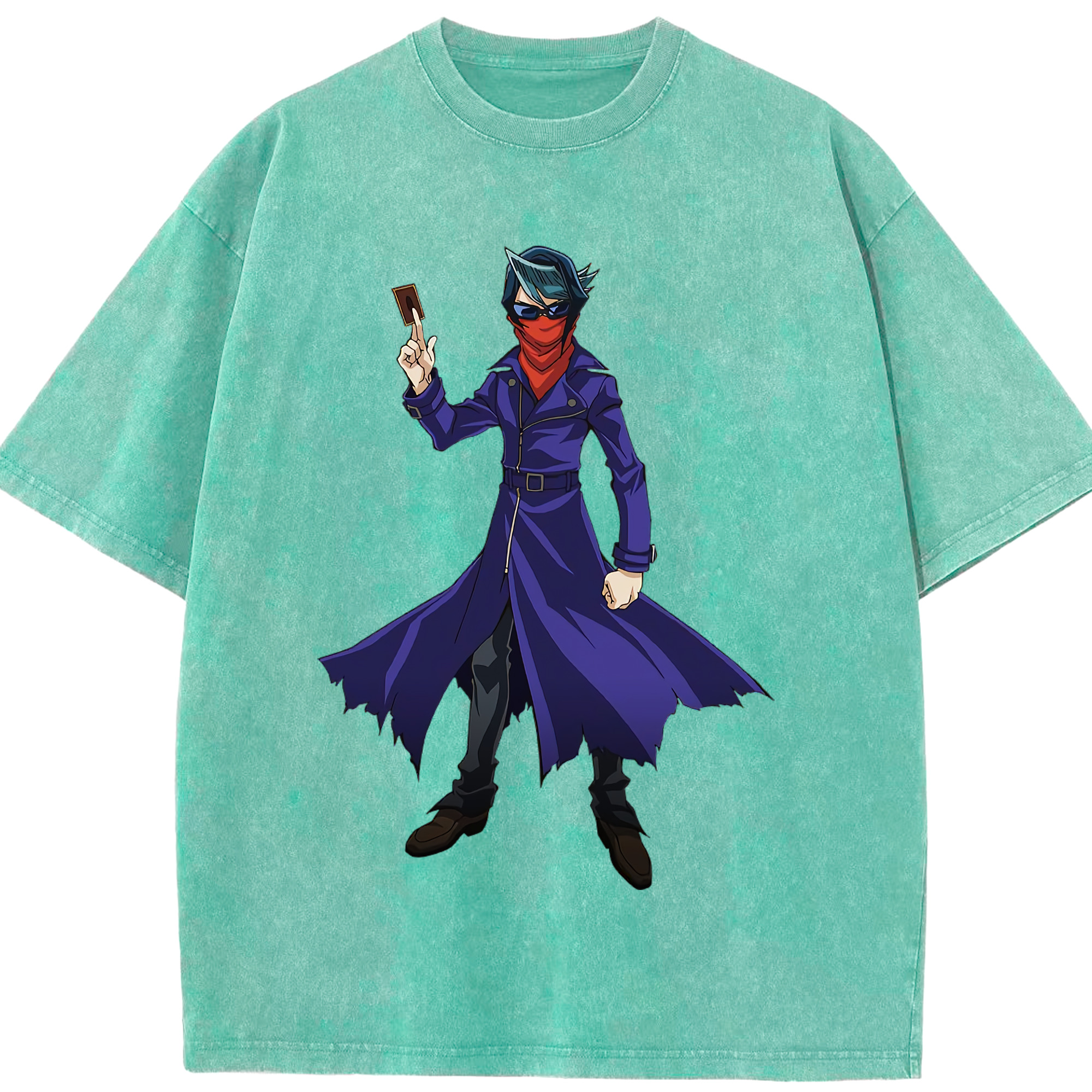 （画像用） 遊☆戯☆王 Yu-Gi-Oh! 綿100% ヴィンテージ風 半袖Tシャツ（フロントプリント）